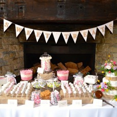 Wedding 11Jan14 Stables Sweet Station by RE